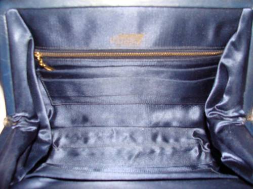 Architectural Calfskin Handbag Purse 2