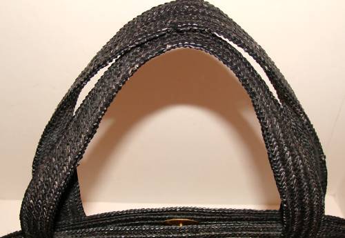 Colorful, Oversized Woven Handbag Purse 2
