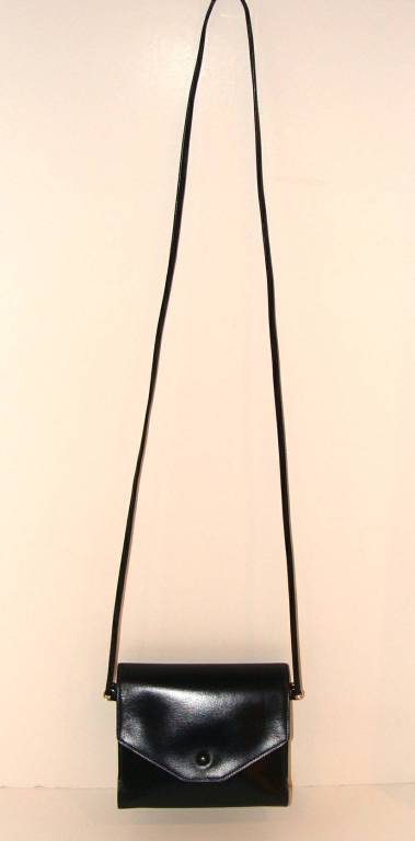 Navy Cross Body Bag Purse by Hermes at 1stdibs  