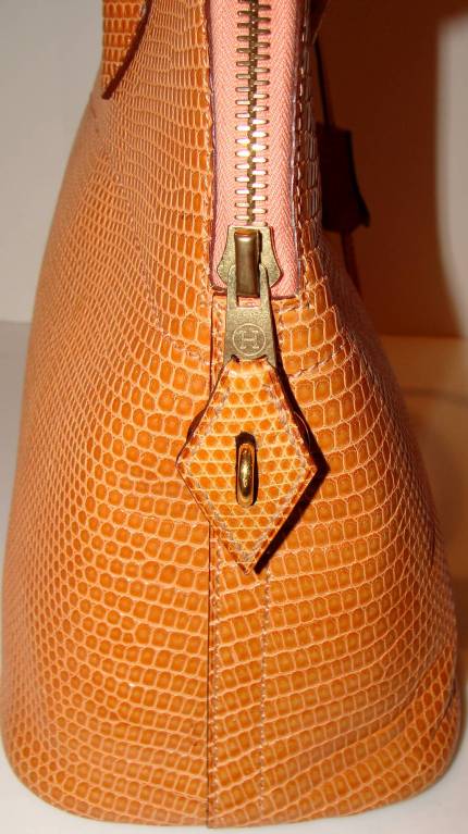 Hermes Bolide Bag in Lizard 32cm RARE For Sale 3