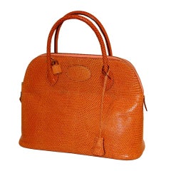 Hermes Bolide Bag in Lizard 32cm RARE 9