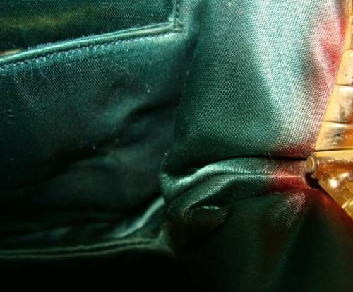 Teal Python Evening Bag Clutch W/Shoulder Strap by Judith Leiber 5