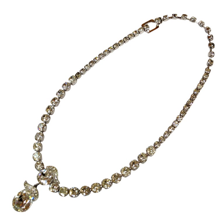 EISENBERG  Collana a goccia Swarovski in vendita