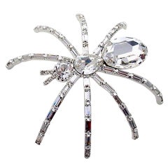 Swarovski Spider Pin