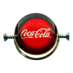 One-of-A-Kind Walter Schluep Coca-Cola Sterling Silver Statement Ring