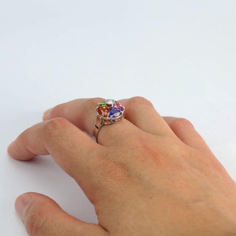 heirloom tsavorite garnet engagement rings
