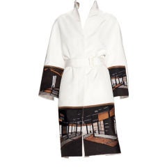 THE SLICE TORSO TRENCH COAT