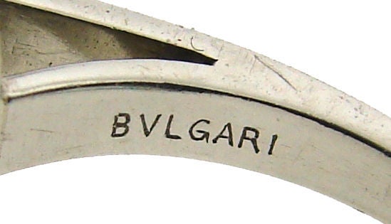 BULGARI 16::15 Karat Smaragd und Diamant Ring 5