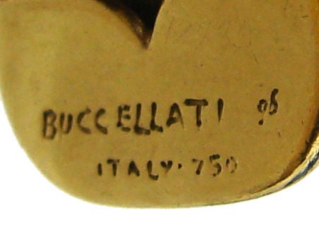 MARIO BUCCELLATI Diamond & Gold Bangle Bracelet 4