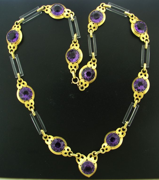 cartier amethyst necklace