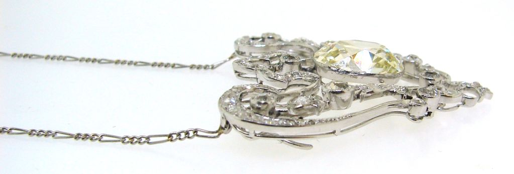 Interchangeable  Diamond & Platinum Necklace/Brooch/Head Piece 3
