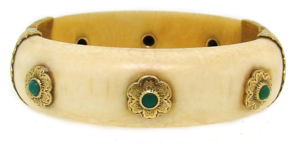 antique ivory bangle