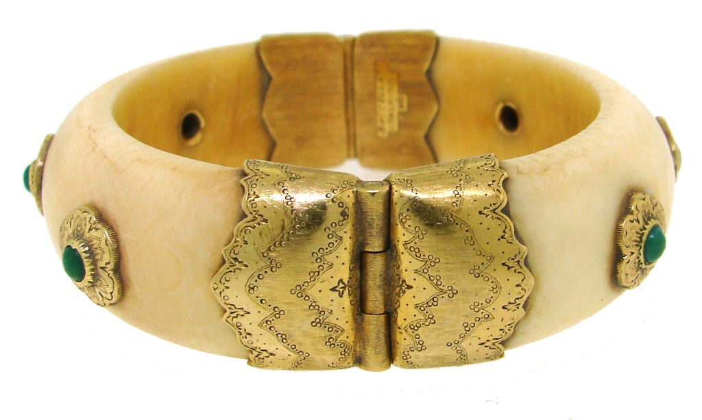themes in ivory bangles