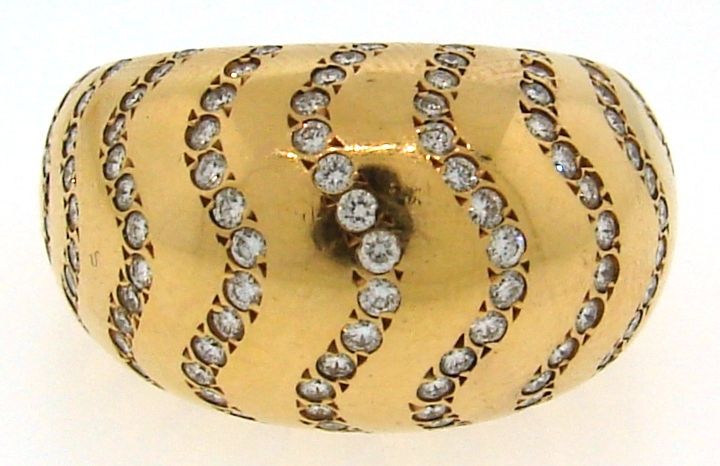 Women's VHERNIER Diamond & Yellow Gold Ring