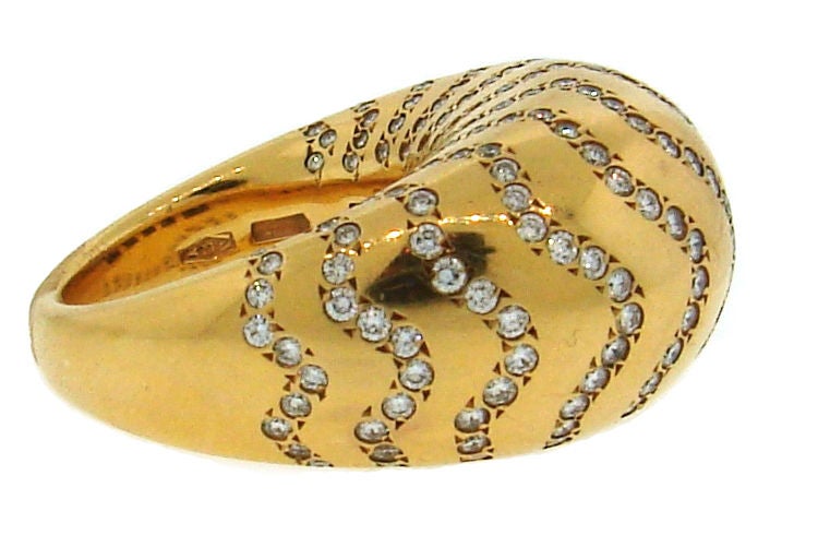 VHERNIER Diamond & Yellow Gold Ring 1