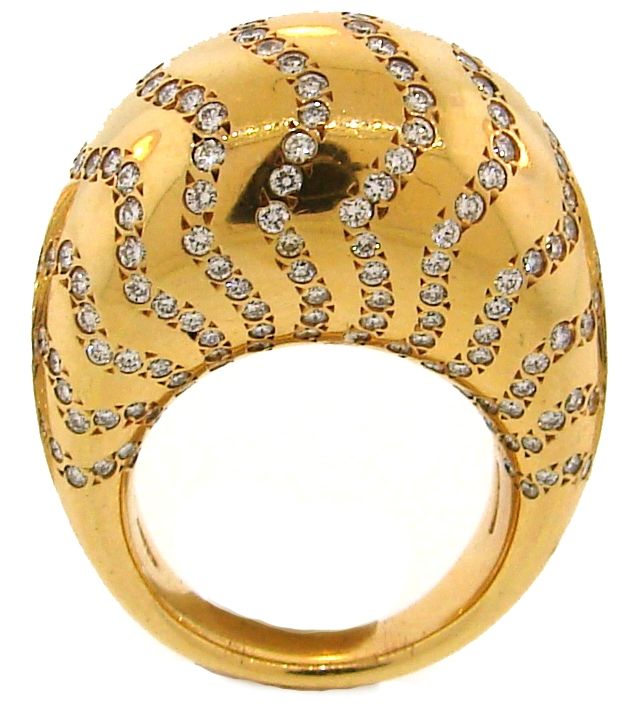 VHERNIER Diamond & Yellow Gold Ring 3