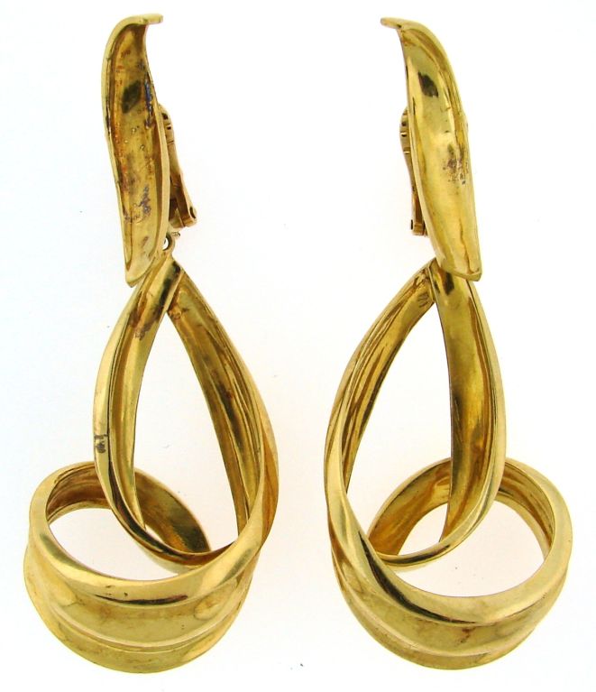 Women's Yellow Gold Necklace & Earrings by Maramenos & Pateras