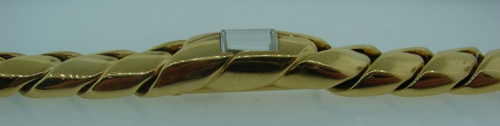 JAEGER-LECOULTRE Lady's Yellow Gold Bracelet Watch 4