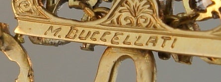 MARIO BUCCELLATI Rose Cut Diamond & Two-tone Gold Bracelet 7