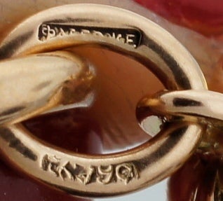 FABERGE Rose Gold Whistle on Watch Chain 3