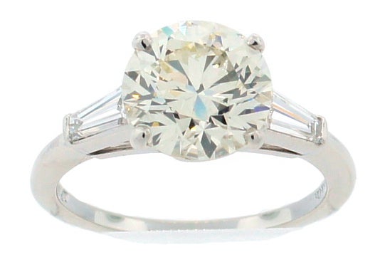 2.61 carat diamond ring