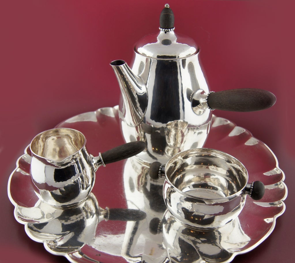 Georg Jensen thought of dining as a sacred ritual through which family members could share nourishment and renew bonds. For him, the table was a symbol of home and family, and he believed that beautiful flatware could enhance people’s lives by