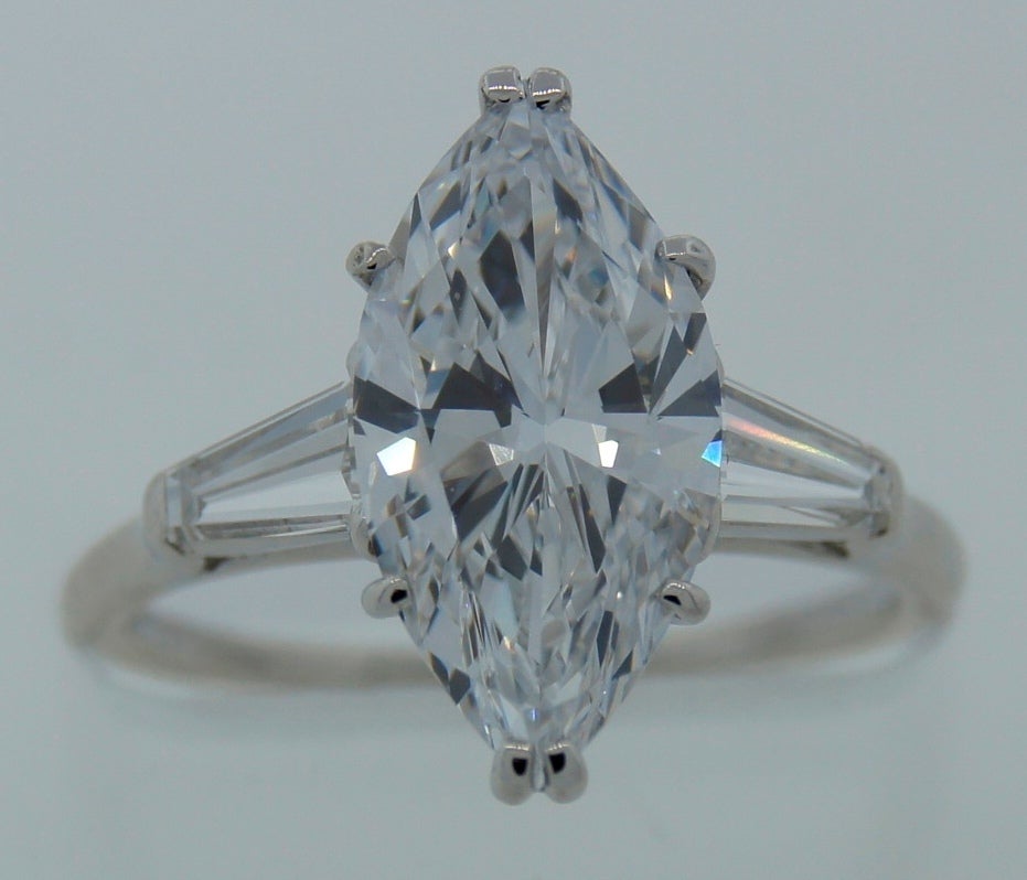 harry winston marquise engagement ring