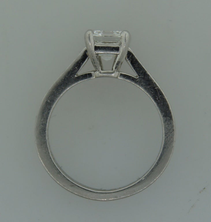 Cartier 1.52-ct Diamond (F, VS1 - GIA Certificate) Platinum Engagement Ring 1