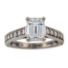 Cartier 1.52-ct Diamond (F, VS1 - GIA Certificate) Platinum Engagement Ring