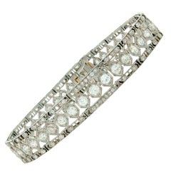Antique Art Deco Tiffany & Co. Diamond Platinum Bracelet