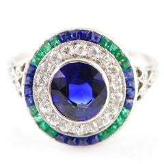 Vintage An Edwardian Sapphire and DIamond RIng