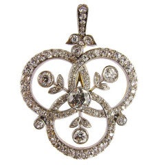 Edwardian Diamond Pendant