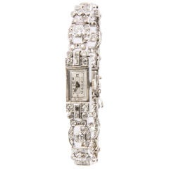 Art Deco Diamond Wristwatch