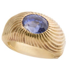 SCHLUMBERGER TIFFANY Ceylon Sapphire Ring