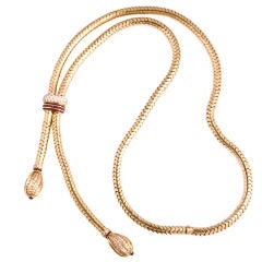  NARDI Slide 18Kt. Necklace