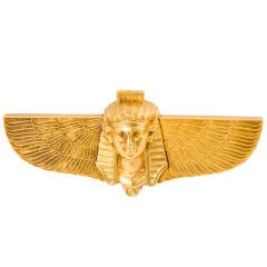 Important  Antique Egyptian Revival Brooch