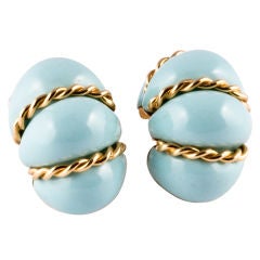 SEAMAN SCHEPPS Turquoise Earrings