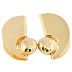 Retro Modern Design Earrings Vintage Modern Design Earrings