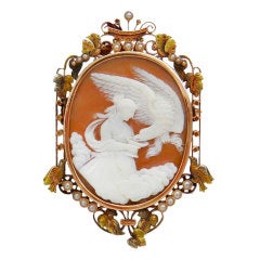Mythical Cameo Brooch