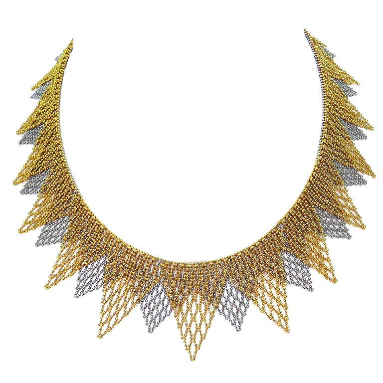 Christian Tse Chain Mail Necklace For Sale at 1stdibs