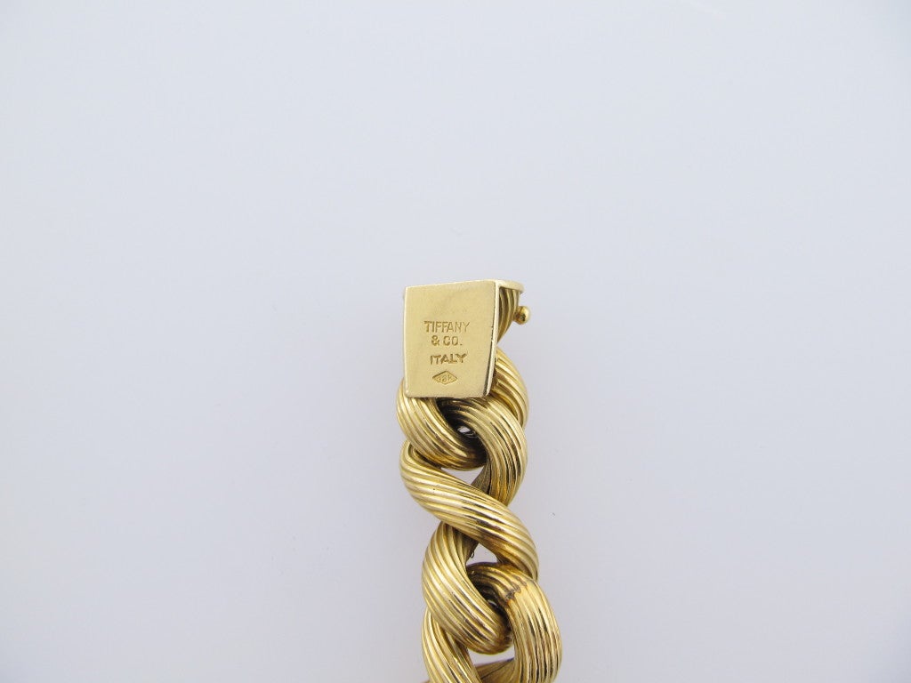 Women's or Men's TIFFANY & CO.  Classic Curb Link Bracelet