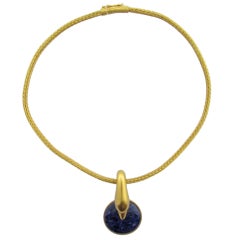 LALAOUNIS  Swan Sodalite Choker