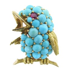 Vintage Charming Spring Chickie in Turquoise