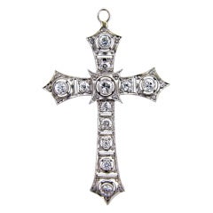 Edwardian Diamond Cross Edwardian Diamond Cross