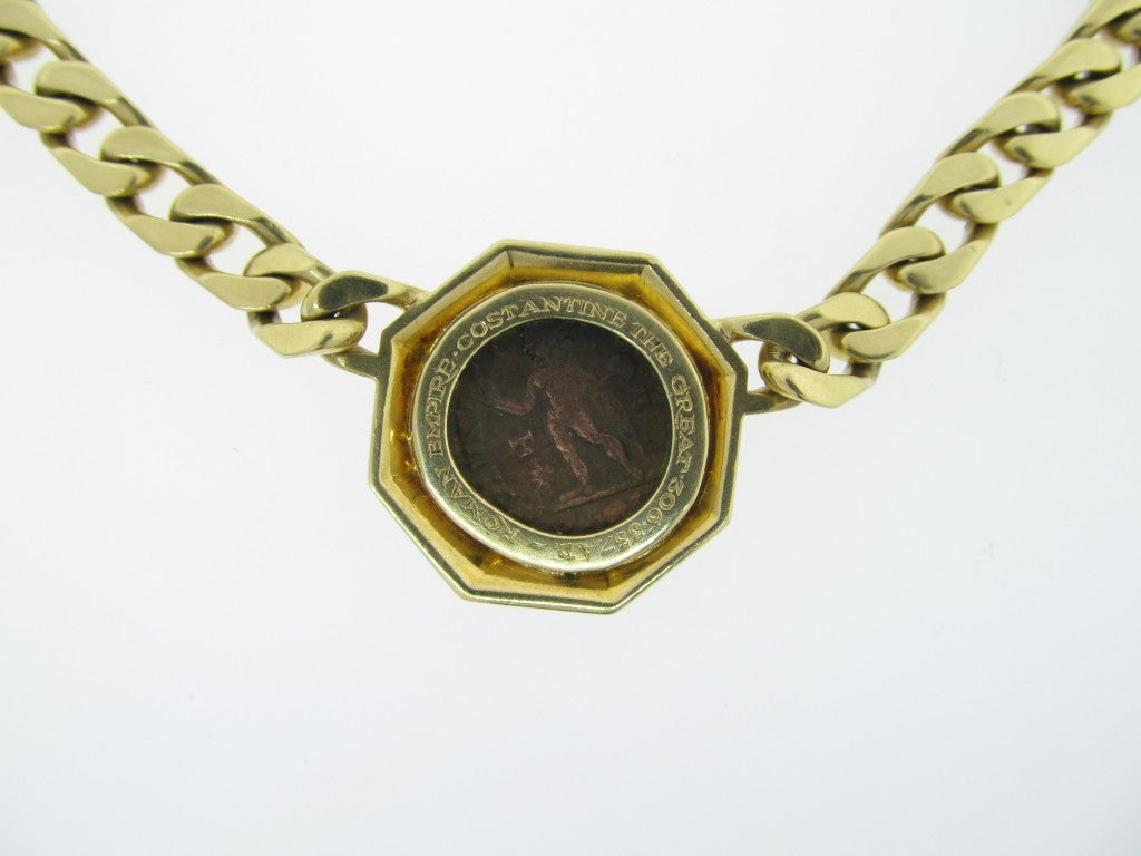Timeless BULGARI Ancient Coin Necklace 1