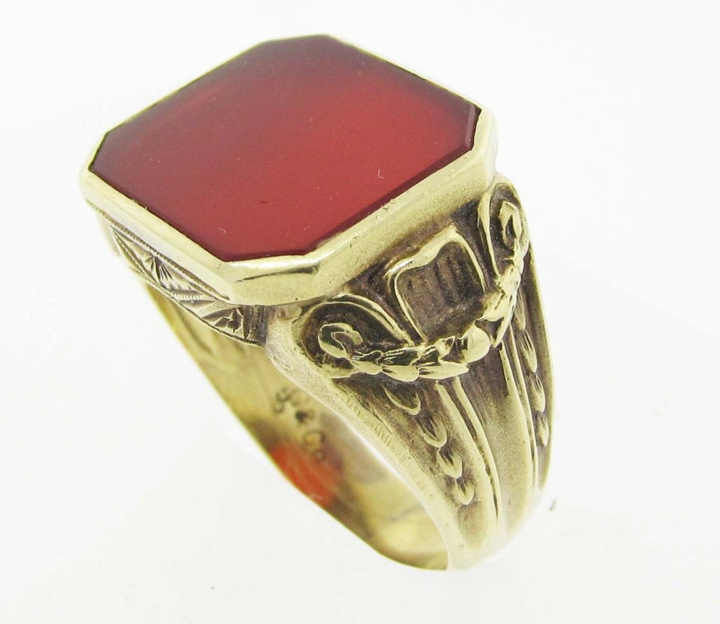 Antique Carnelian Ring