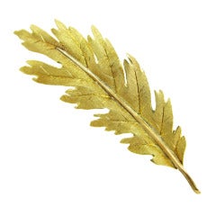 The Classic BUCCELLATTI Leaf Brooch