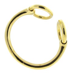 HERMES Gold Snafflebit Bracelet