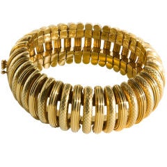 Fabulous Tiffany and Co 18kt Gold bracelet by Modder