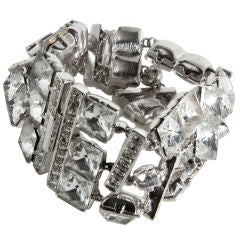 Vintage Valentino crystal bracelet